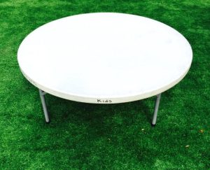 Kids Round Party Table (2' High) (sku KDT2) - San Diego