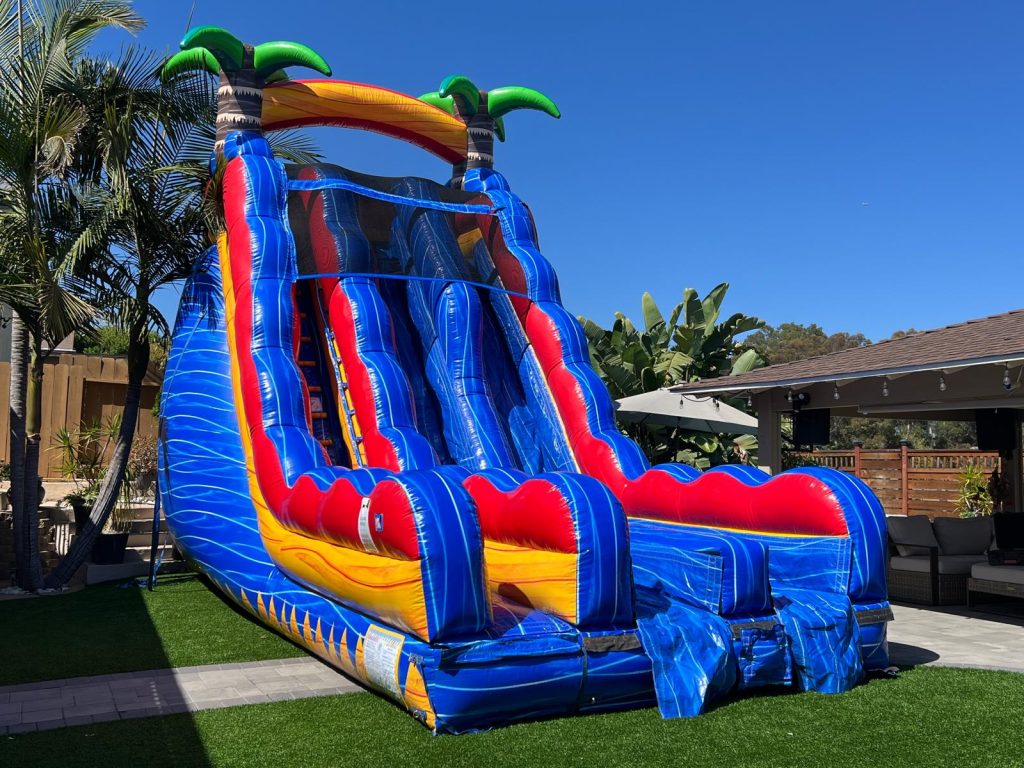 Dual lane inferno Dry slide (sku D312)