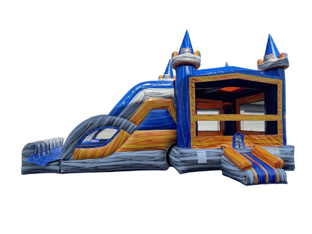 Large Dual Lane Castle Jumper Combo (sku C303)