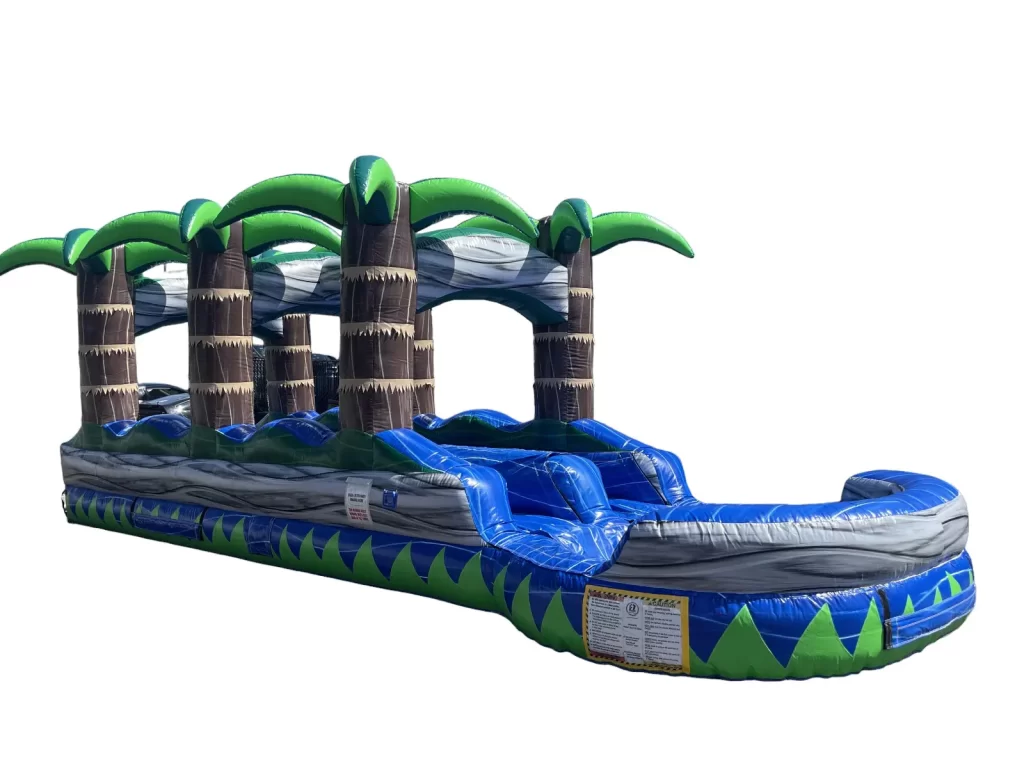 60 ft Tsunami Tropical Slip N Slide (sku W304)