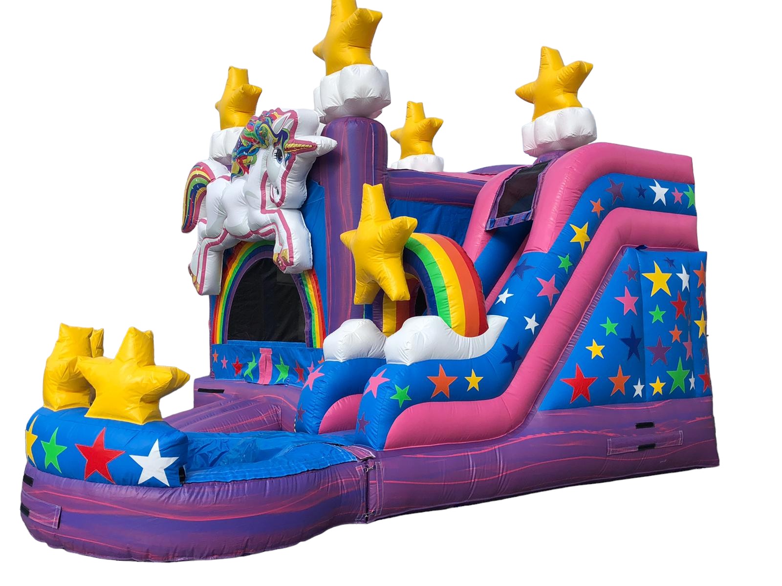 5 in 1  Unicorn Water Slide combo (SKU W273) - Image 3
