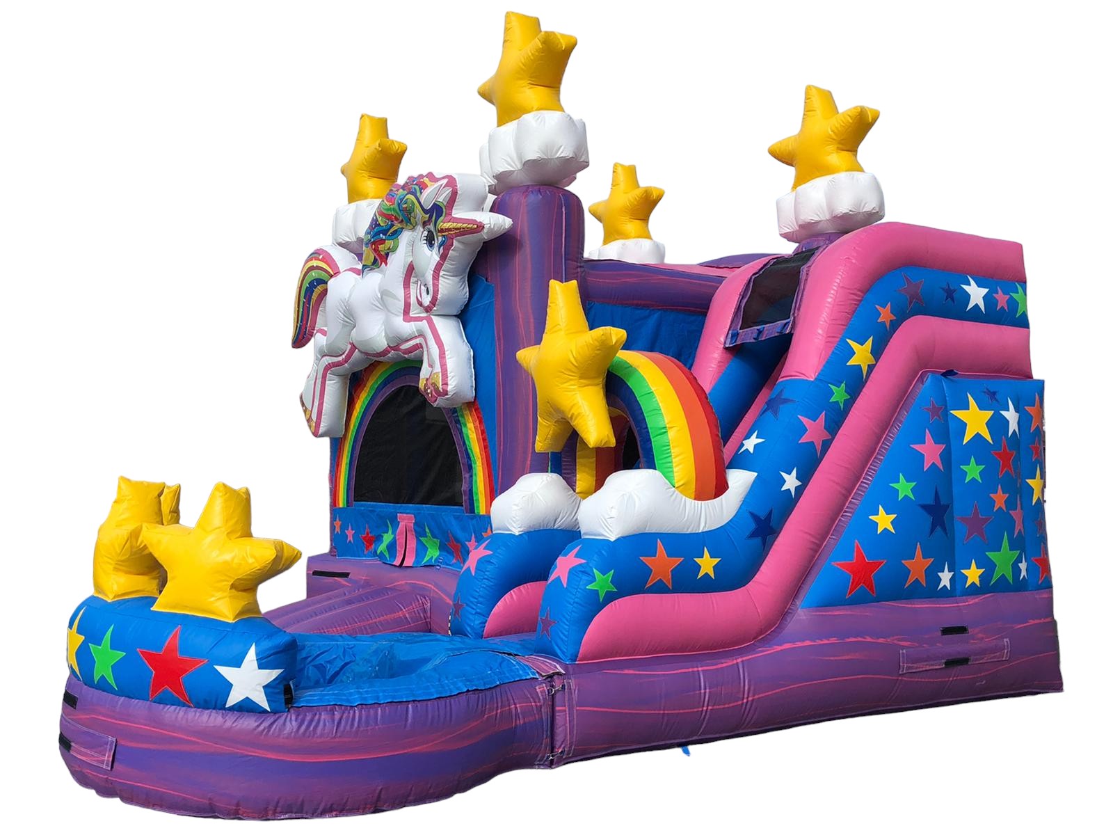 5 in 1  Unicorn Water Slide combo (SKU W273) - Image 2