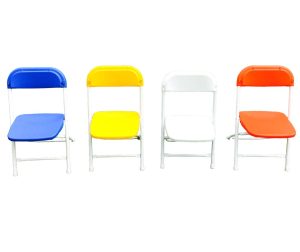 Kids Folding Chairs Rental (in 5 colors) (sku FCK) - San Diego