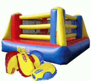 Boxing Ring Interactive Jumper ( includes big gloves) (sku i501) - San Diego