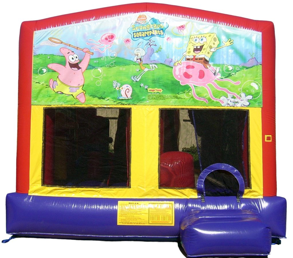 Sponge Bob Bounce House Combo Jumper 6 in 1 (sku c252)
