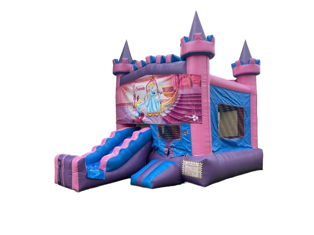 Cinderella Bounce House Combo Jumper 2 in 1 (sku c228) - Image 4