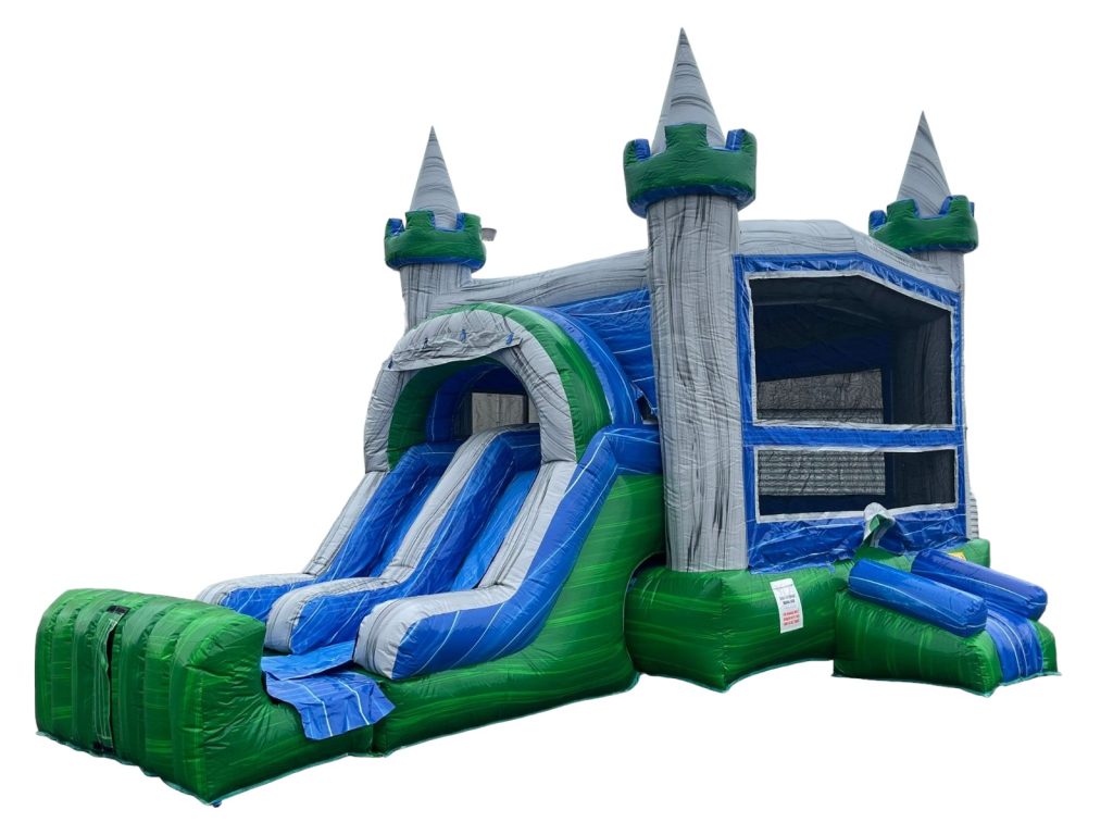 3 in 1 Dual lane castle combo (sku C298)