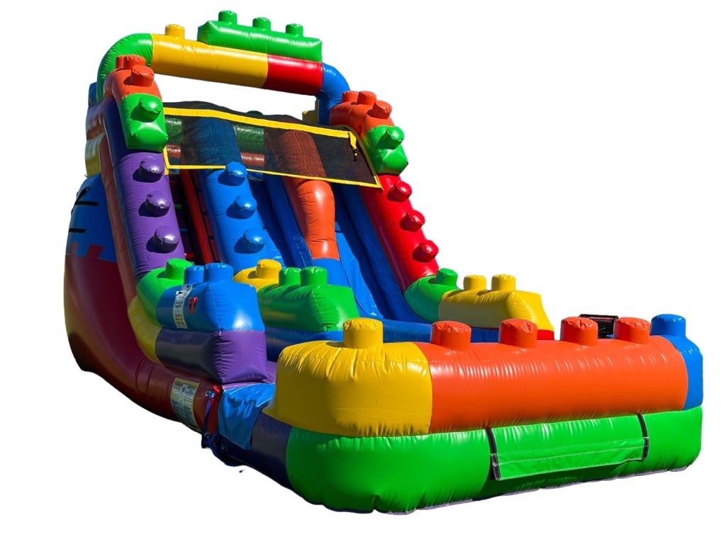 Dual lane mega block DRY slide (sku D352)