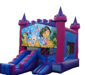 Dora Bounce House Combo Jumper 2 in 1 (sku c230) - San Diego