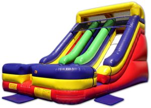 Giant Double Lane Slide Jumper (sku d301) - San Diego