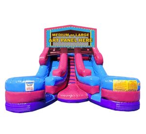Dream Module Double Water Slide Jumper (sku w436) - San Diego