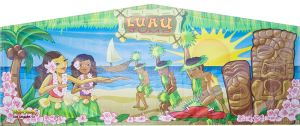 Lau Lau Module Art Banner (b18) - San Diego