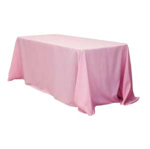 90"x132" Rectangular Oblong Polyester Tablecloth - Purple - San Diego