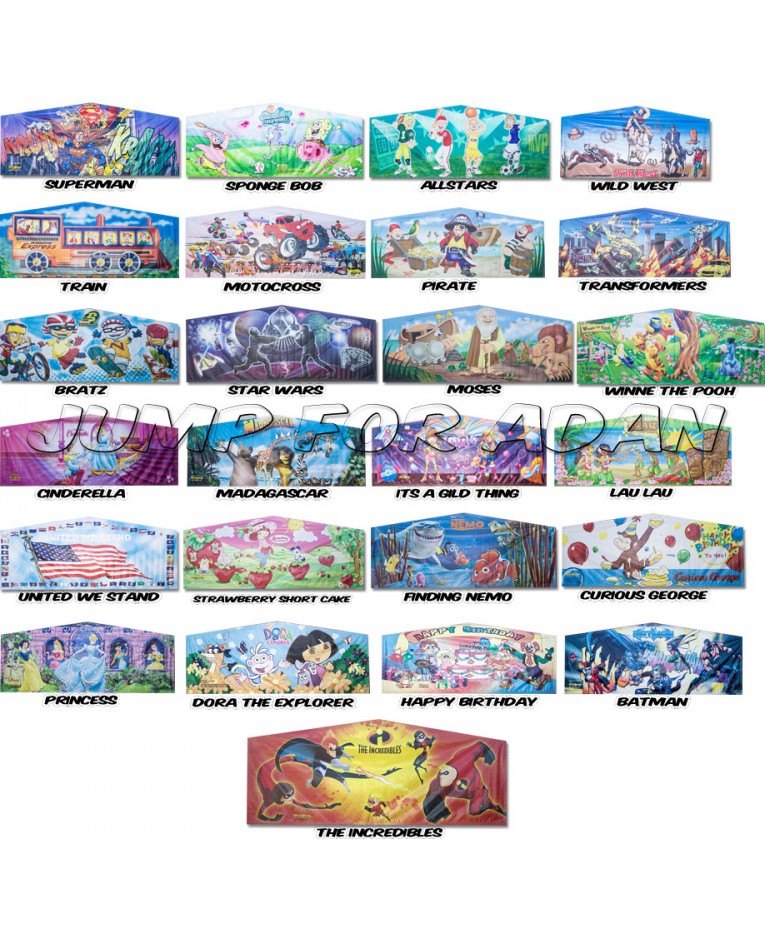 Cinderella Bounce House Combo Jumper 2 in 1 (sku c228) - Image 3