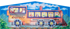 Train Module Jumper Art Banner (b8) - San Diego