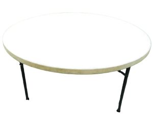 White Round Party Table (60 inch) (sku wrt60) - San Diego
