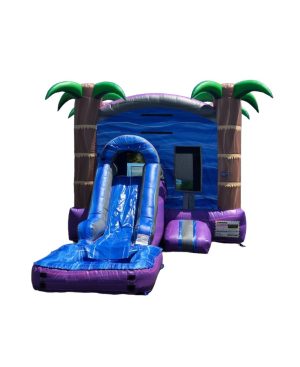 Hawaiian Purple Crush 3 in 1 Water Slide Combo (sku W285) - San Diego