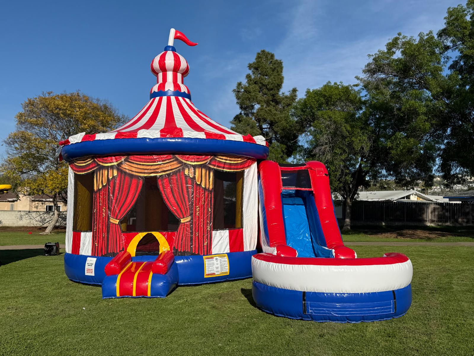 Carnival inflatable combo (sku C331) - Image 3