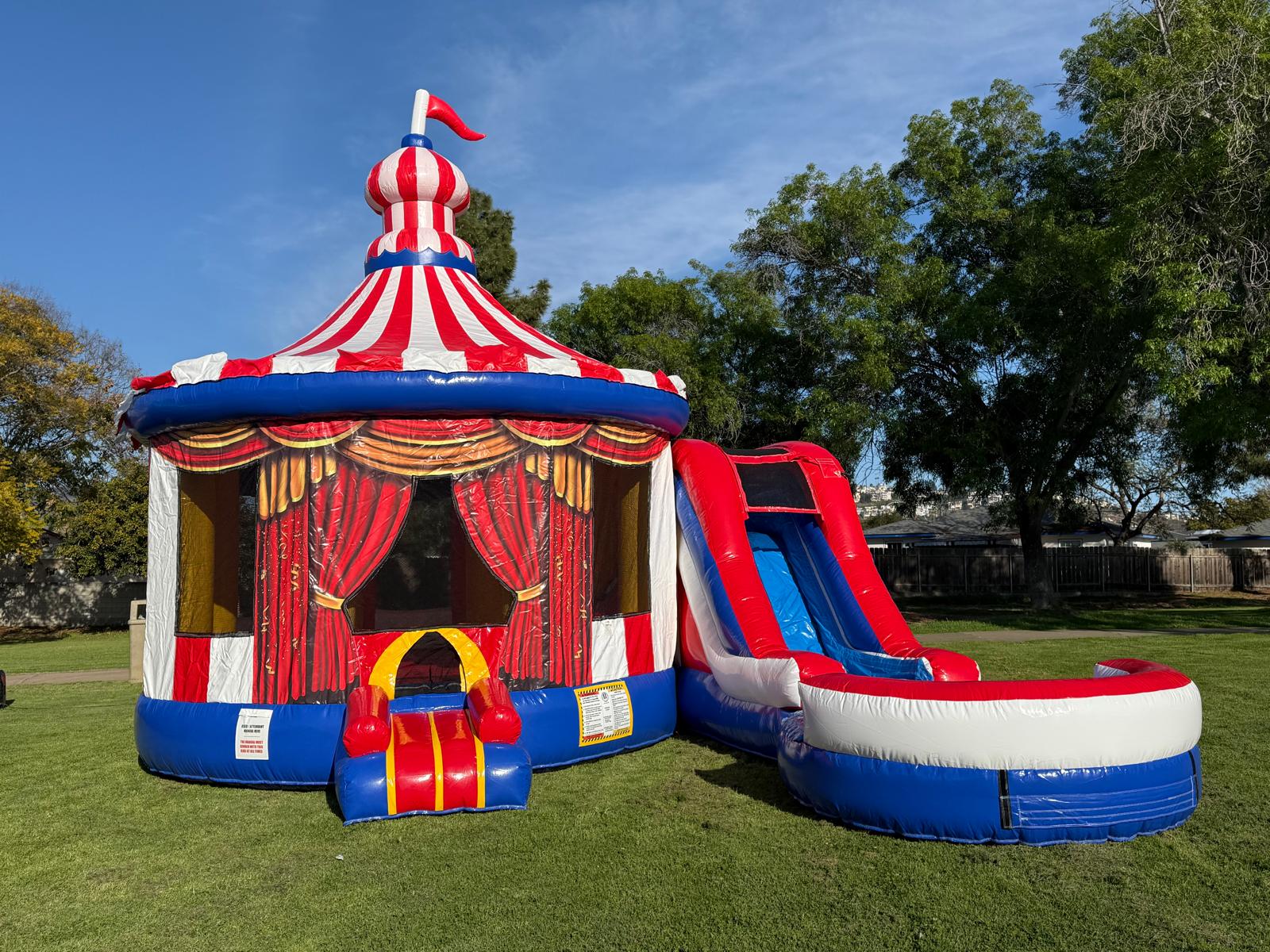 Carnival inflatable combo (sku C331) - Image 2