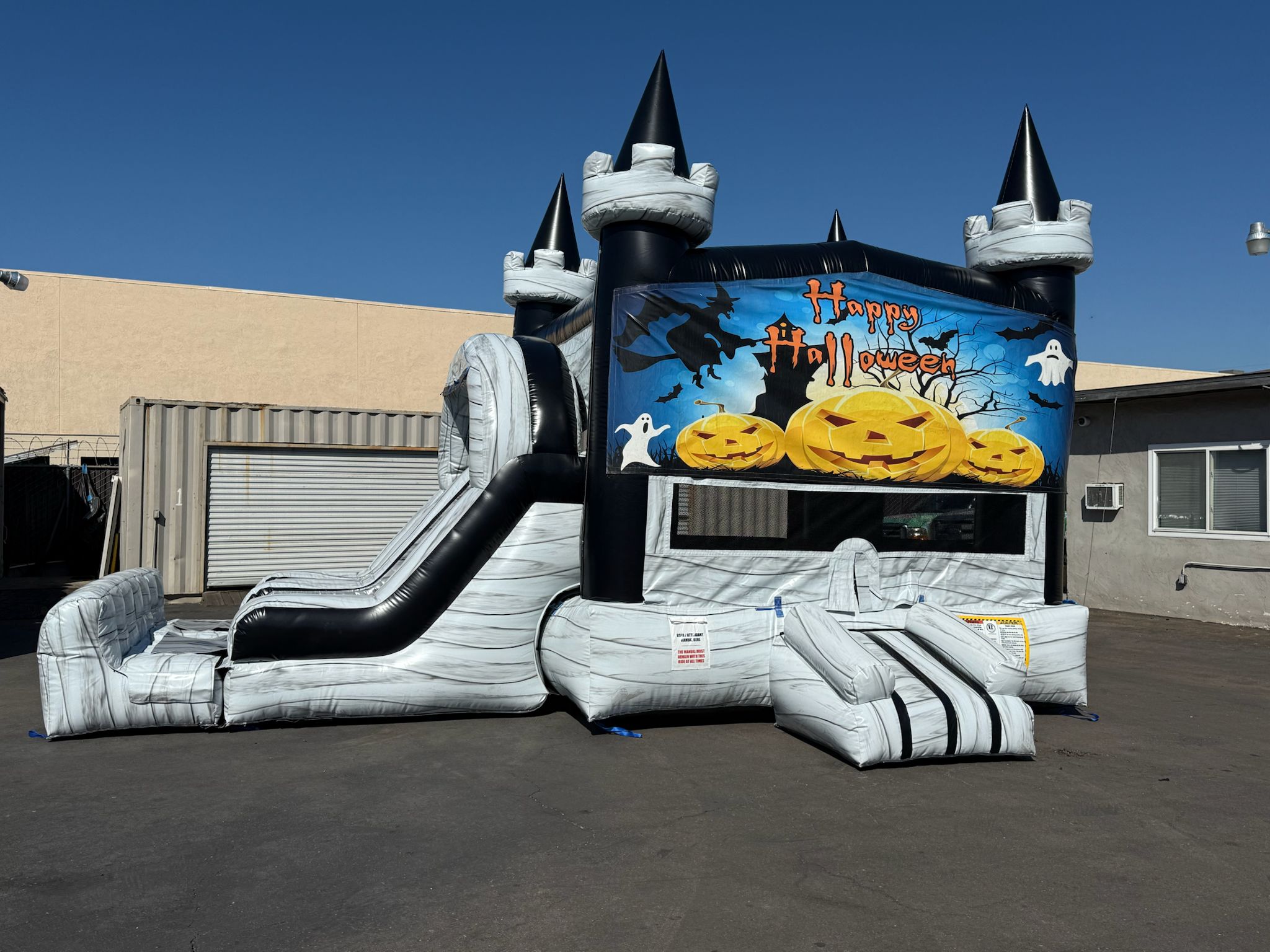 Black panel - Halloween banner (sku C337-H) - Image 2