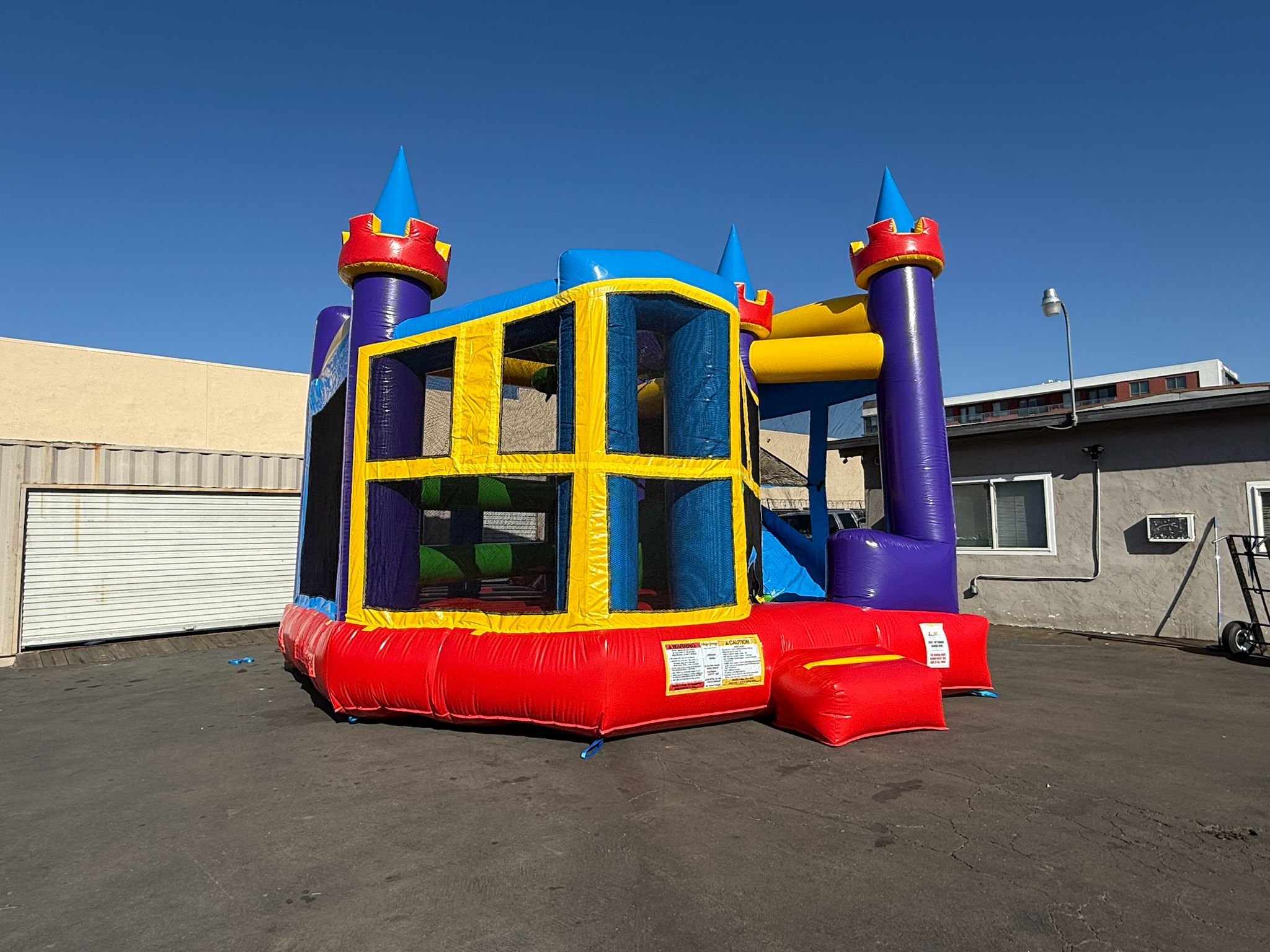 5 in 1 large multi color castle (sku C338) - Image 7