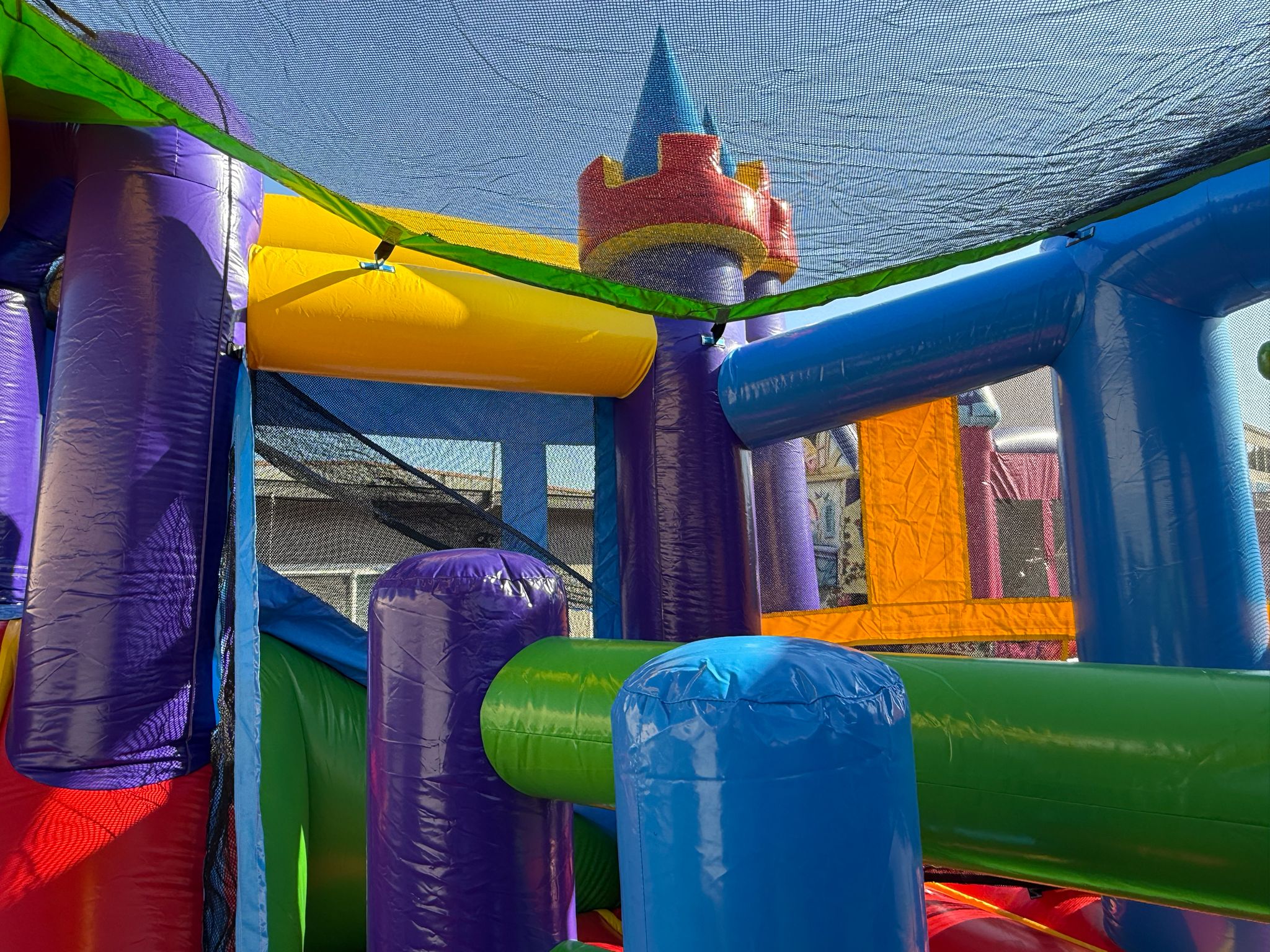 5 in 1 large multi color castle (sku C338) - Image 2